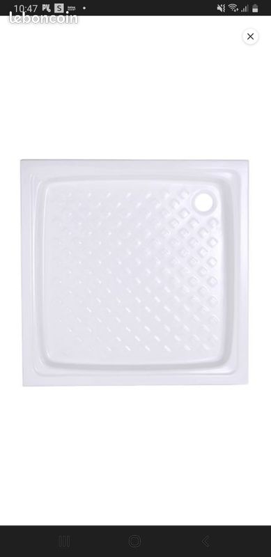 Receveur de douche 90 sur 90 neuf (image 2)