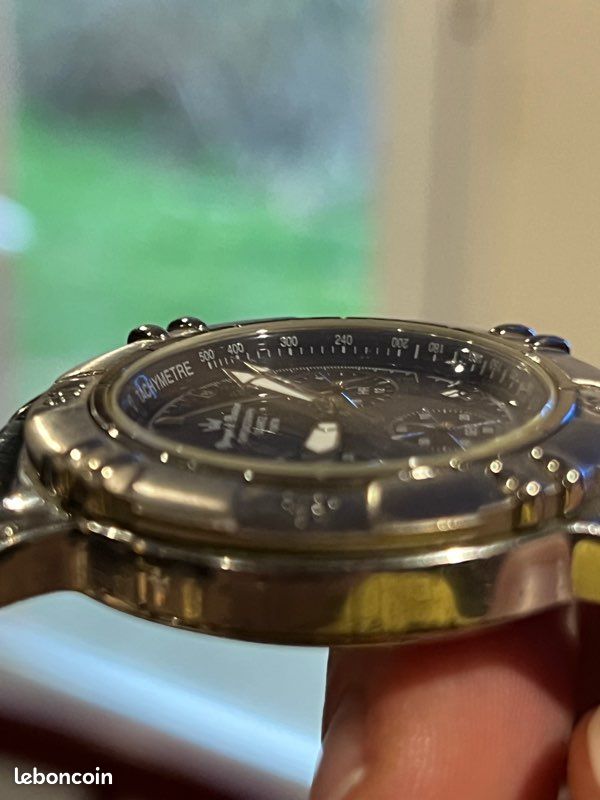 Montre homme Yonger & Bresson chronographe quartz – 10 ATM – tachymètre (image 2)