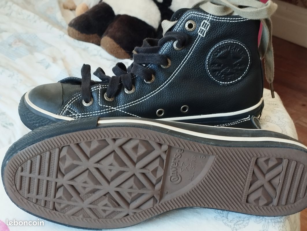 Converse All Stars tout Cuir Chaussures