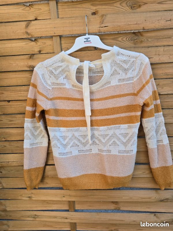 Pull mohair laine melangée 🍒la petite étoile fabriqué en France