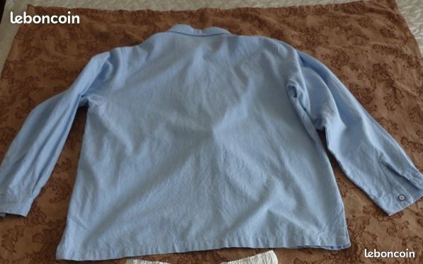 2 OU 1 Chemise jean femme top model xxl 1980 (image 6)