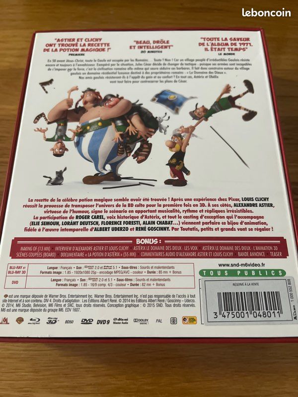 DVD Astérix Le domaine des dieux (image 2)