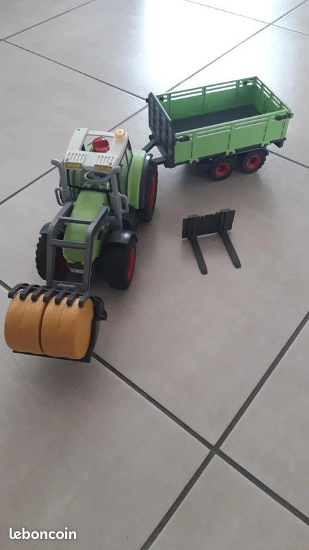 Tracteur et remorque Playmobil (image 3)