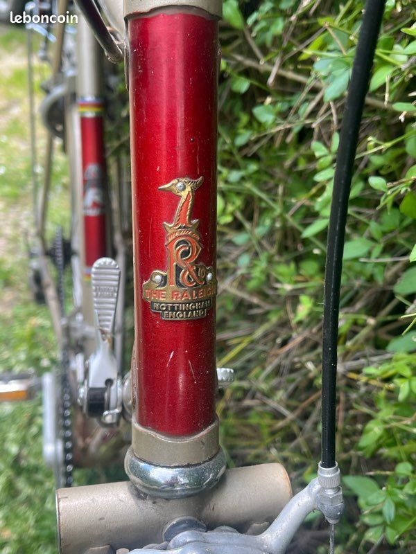 raleigh 3 POMPE EN PLASTIQUE 53cm VELO COURSE VINTAGE ROAD BICYCLE PUMP