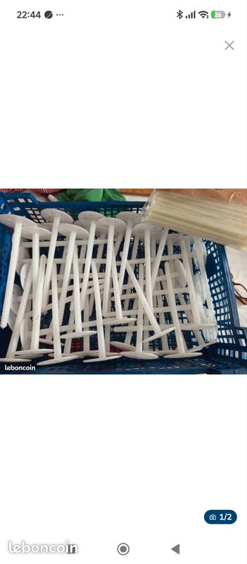 Chevilles pour isolation de 10 cm longueur 140 mm (image 3)