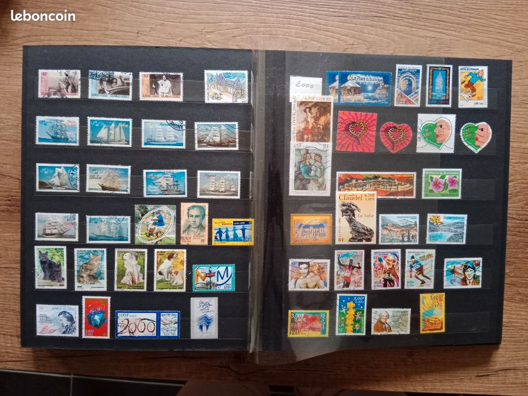 Gros album de timbres français (image 11)
