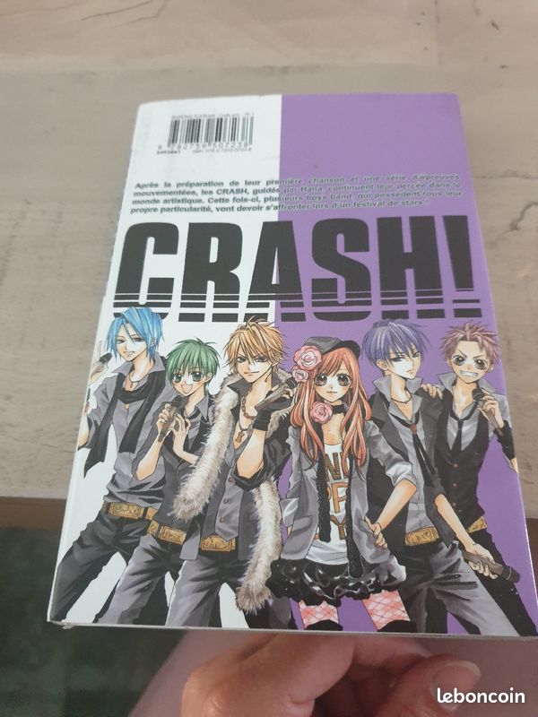 Manga crash de yuka Fujiwara tome 4 (image 2)