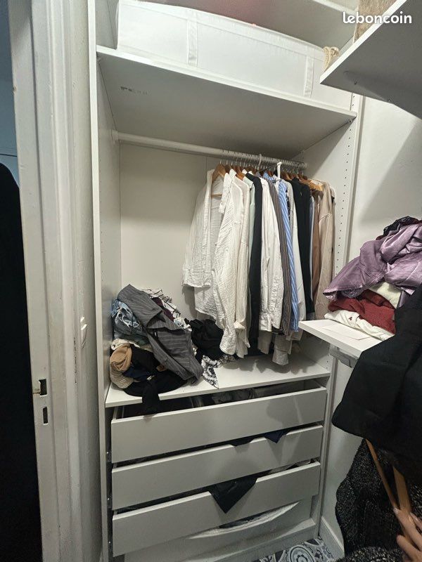Armoire PAX IKEA blanc (image 1)
