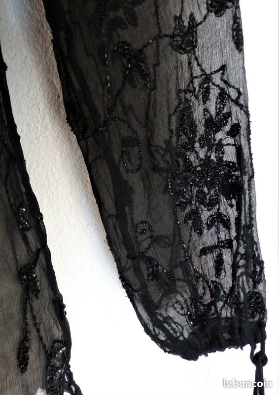 Tunique Gérard Darel Taille 38 - Couleur Marron Noir, Occasion Très Bon état