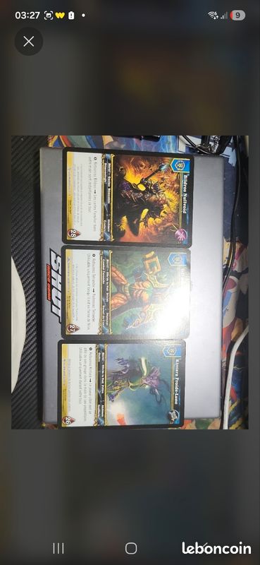 Lot WoW TCG (Decks, Raid, Cartes Oversize (image 6)