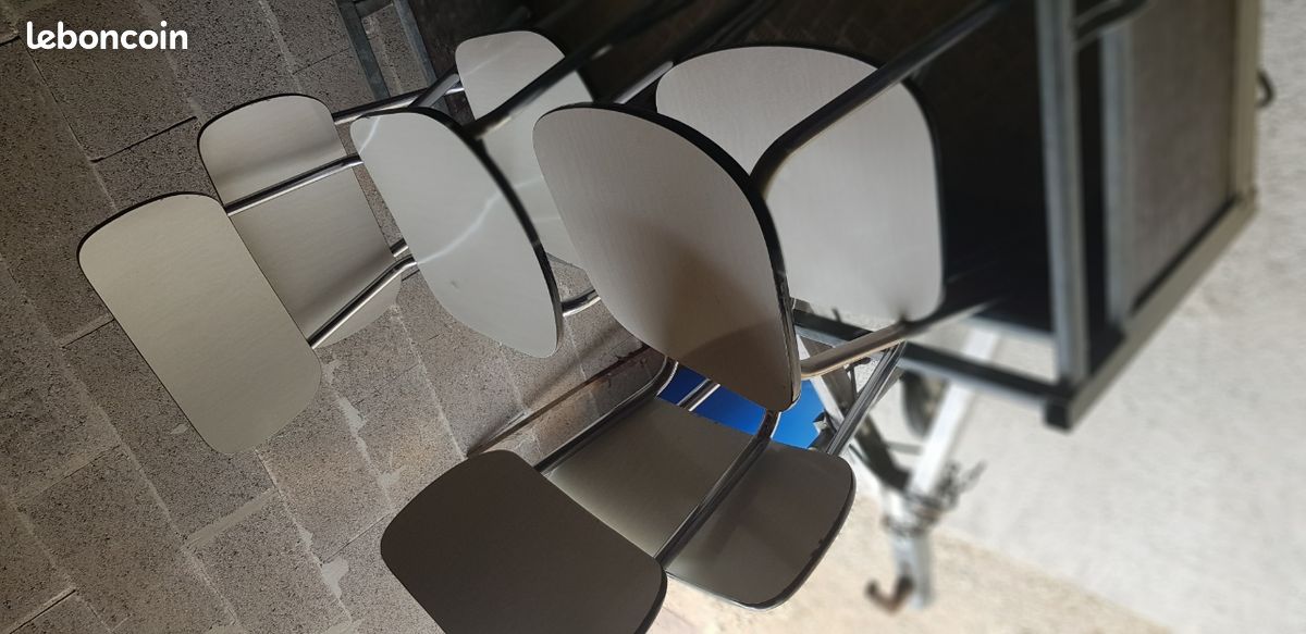 4 chaises formica (image 1)