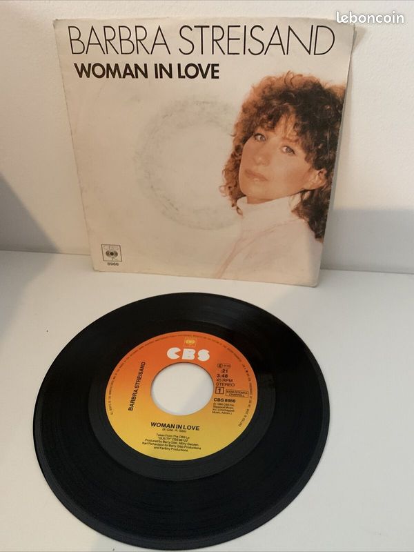 Disque Vinyle Barbara Streisand Woman in love (image 1)