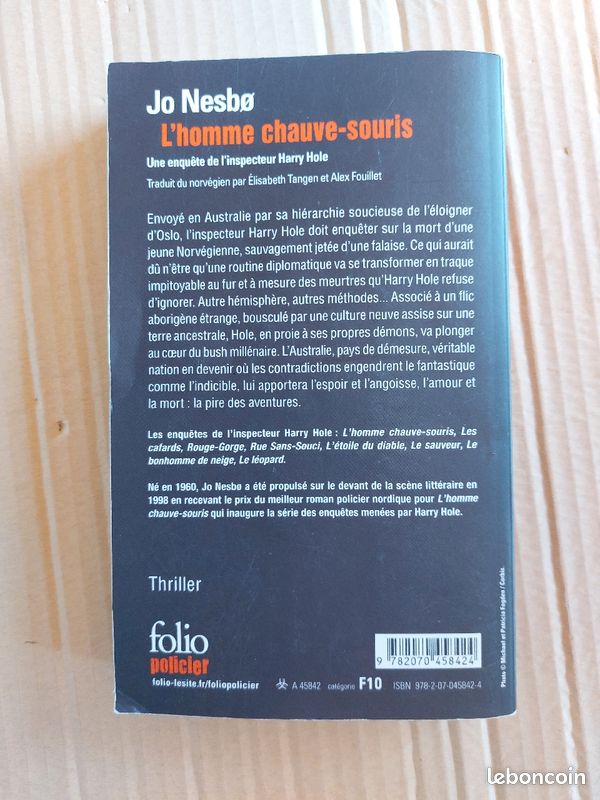 Lot de 5 livres policier (image 10)
