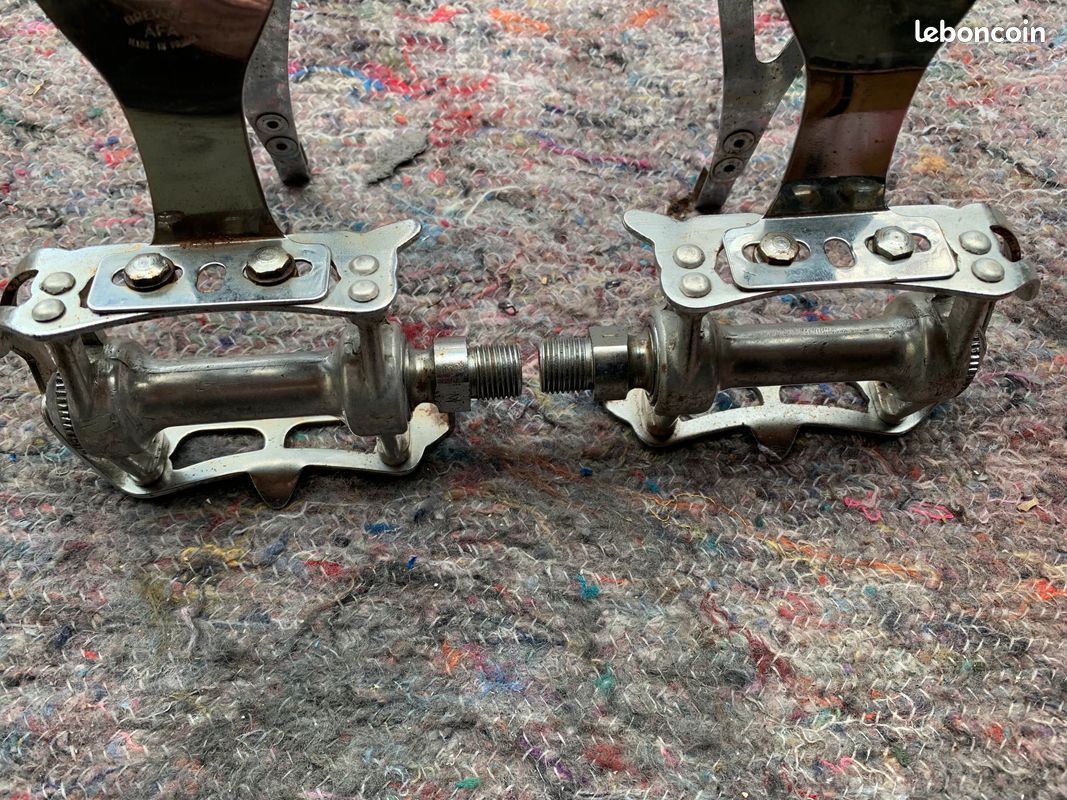 Pince Câble Vintage ZEUS Pour Pédalier De Vélo - NOS, 28,6 Mm, Argentée