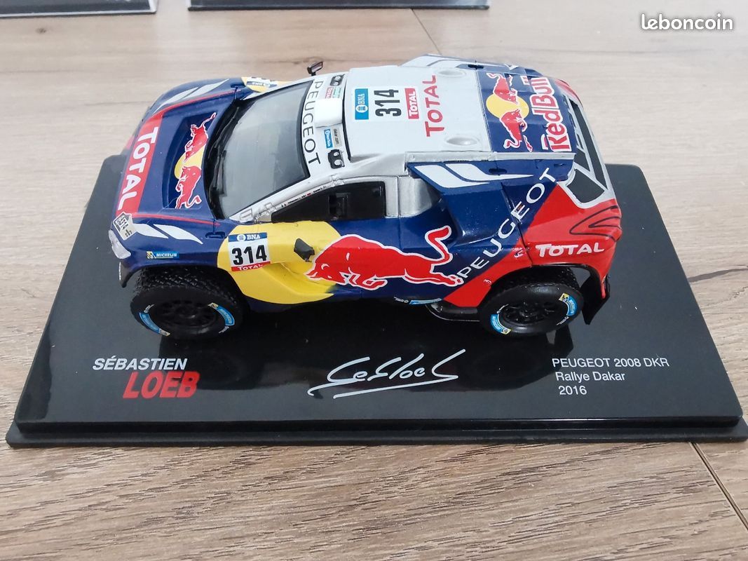 Figurine Rallye 1/43 – Sébastien Loeb, Dany 2008, Occasion