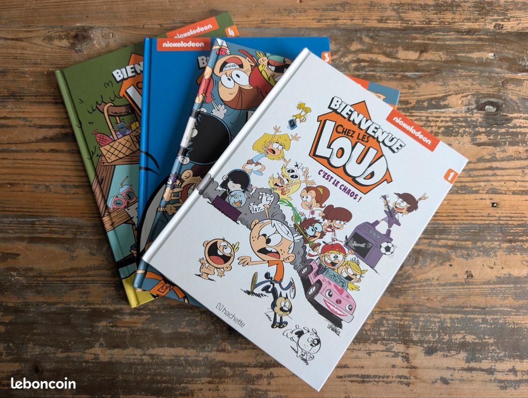 Tomes 1 à 4 Bienvenue chez les Loud (image 2)