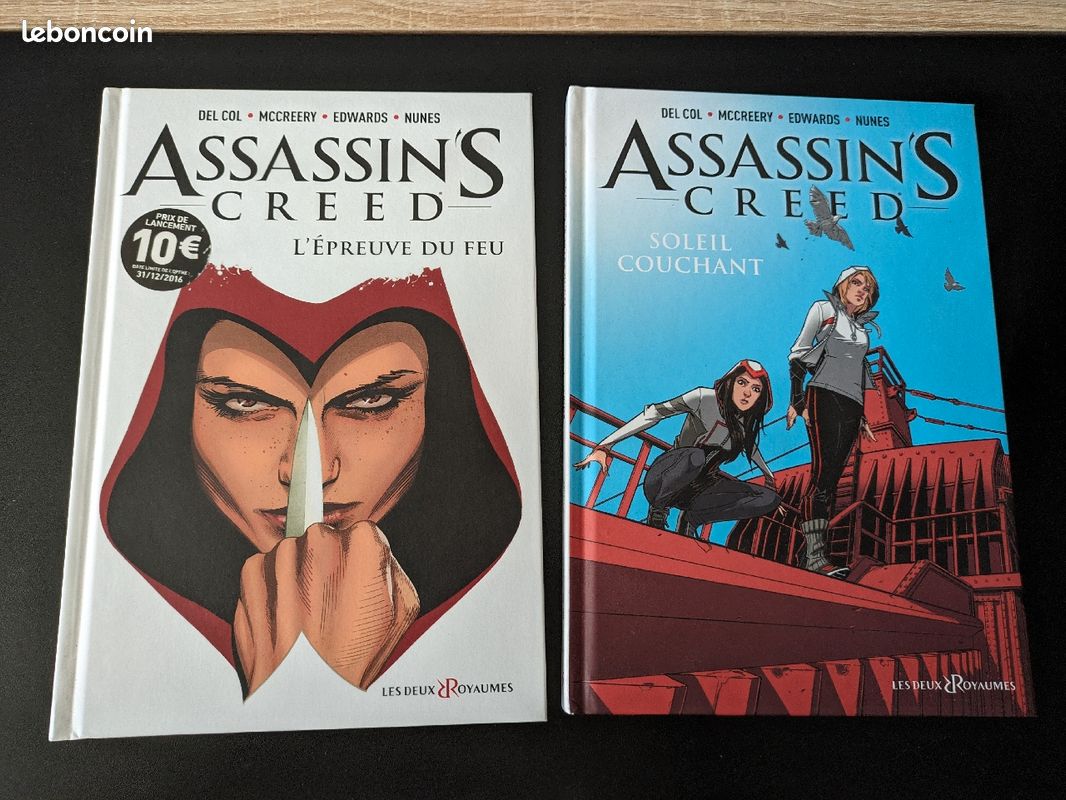 BD Assassin's Creed T1 Épreuve du Feu et T2 Soleil Couchant (image 1)
