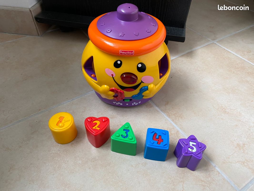 Trieur de forme musical Fisher price boite à cookie (image 1)