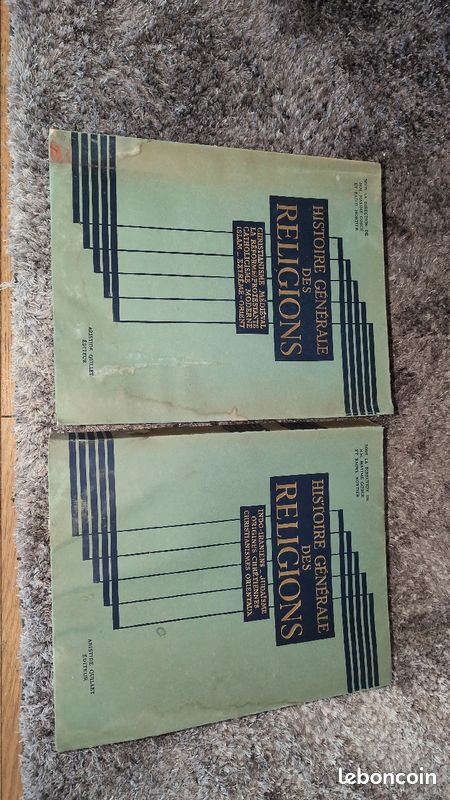 Livres anciens histoire des religions (image 1)