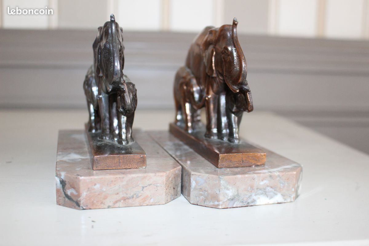 Serres livres éléphants régule et marbre (image 6)