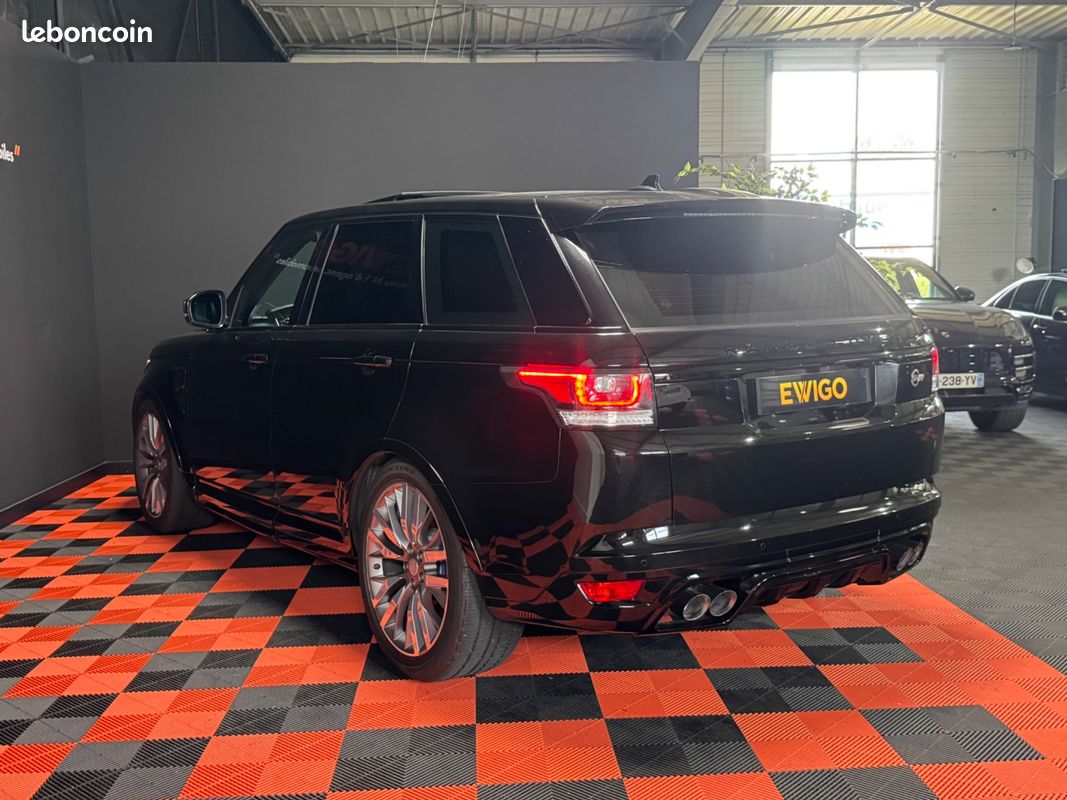 LAND ROVER RANGE ROVER SPORT V8 5.0 550 CH SVR / ORIGINE FRANCE / TOIT OUVRANT / MERIDIAN / CAMÉRA / SUIVI LAND ROVER COMPLEt (image 10)