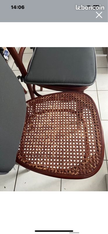 À vendre ensemble teck table à manger et chaises (image 7)