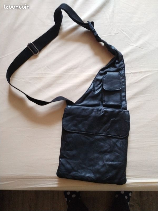 Sac cuir homme (image 1)