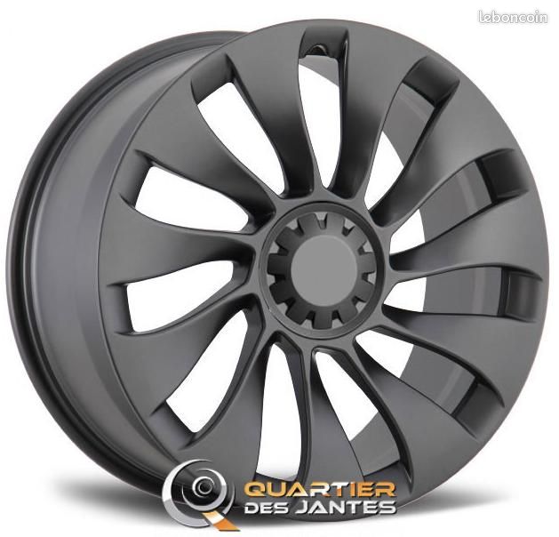 🔥🔥🔥Pack 4 Jantes alu 18" 19" 20" pouces 5x114,3 pour Tesla Model 3 Y - Argent - Noire - Neuves (image 3)