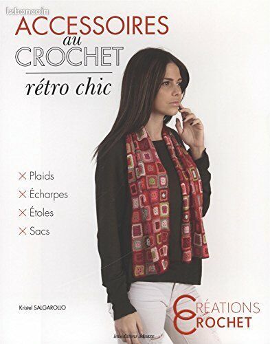 [Livre] Accessoires au crochet rétro chic - Très bon état (image 1)