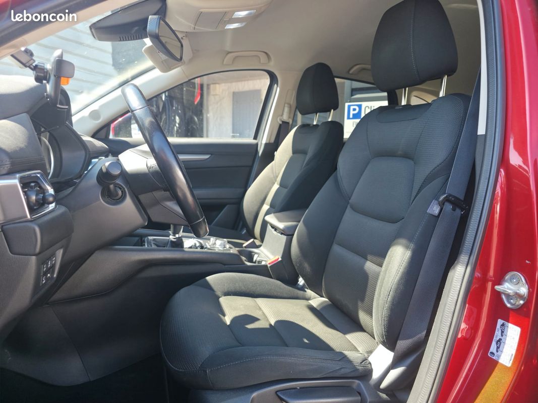 MAZDA CX-5 2.2 SKYACTIV-D 150 DYNAMIQUE 2WD / ATTELAGE / CAMERA 360 / CARPLAY / SIEGES ET VOLANT CHAUFFANTs (image 5)