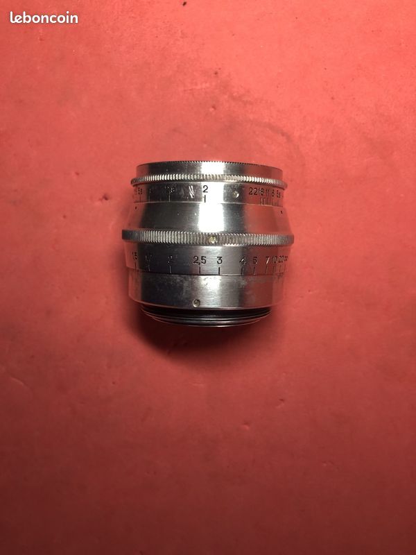 M39 LTM / Jupiter-8 50mm f2 / KMZ 1952 Chrome Early Export- Nº Bas / Testé sur MFT -État Correct-Voir Photos (image 5)
