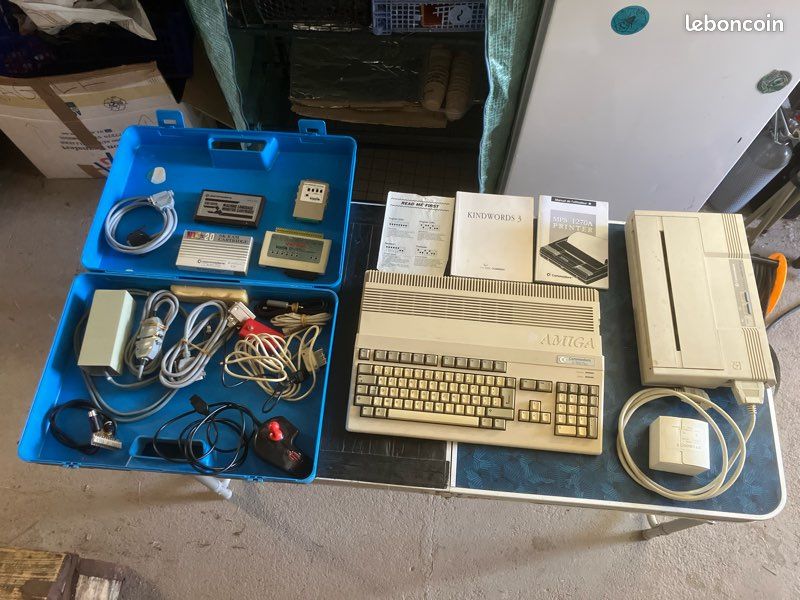Amiga 500 Complet – Boîte D'origine + Extension 512K, Souris Et Câbles – Rétro-gaming