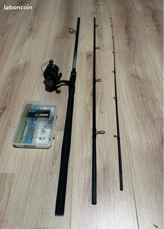 Ensemble canne à pêche et kit feeder (image 1)
