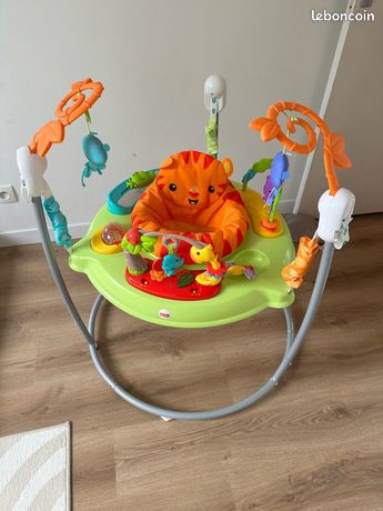 Fisher-Price Jumperoo Jungle Sauteur Bébé Très bon état Jeux