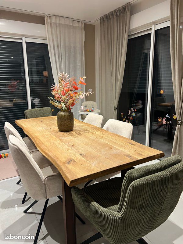 Table chêne salle à manger (image 1)