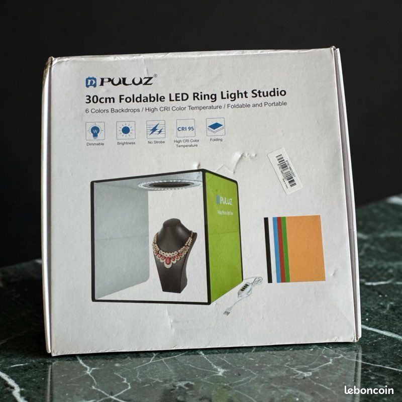 Mini Studio Photo Pro PULUZ 30cm – Sublimez vos ventes (image 12)
