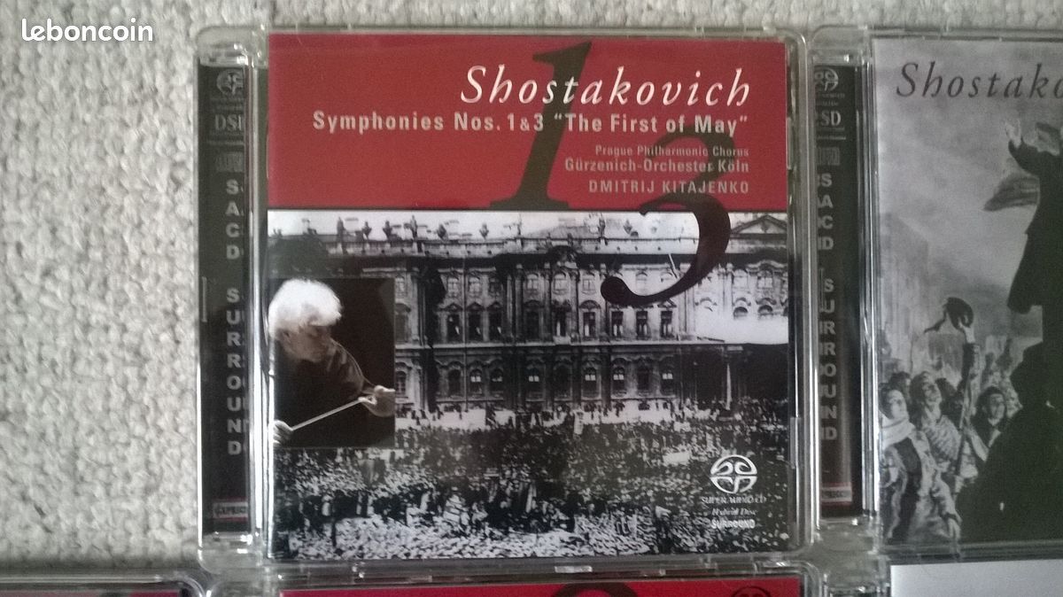 SACD Coffret Dmitri Shostakovich - The Symphonies N°1 à N°15 (image 3)