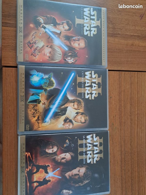 Star wars 1, 2 et 3 dvd (image 2)