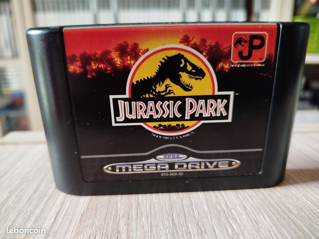 Jurassic Park : Rampage Edition Megadrive PAL - Prix - Photo - Présentation