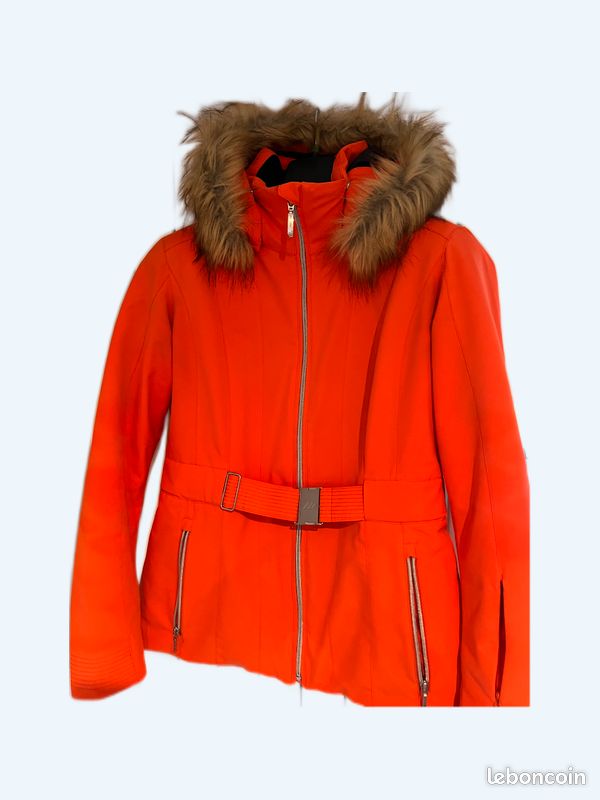 Duvillard Veste Ski Rouge Femme Veste Ski Femme Orange T42 Vêtements - Main Image