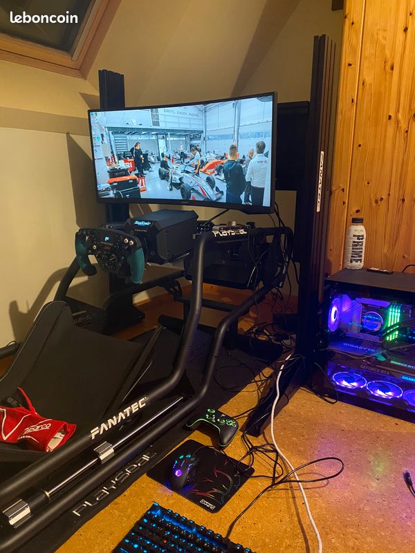 Simulateur F1 avec produit Cyberteck, Playseat et Fanatec (image 1)