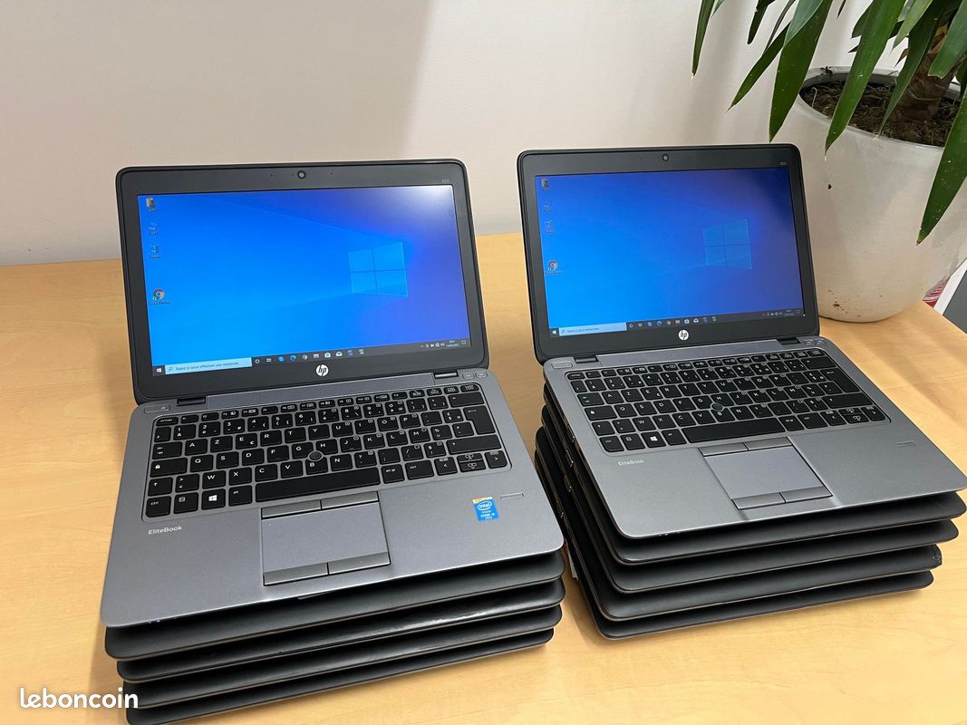 PC Portable HP EliteBook 820 G2 12'' i5-5200U 4Go 250Go Win 10 - Pour pièces / réparateurs - Sans batterie (image 1)