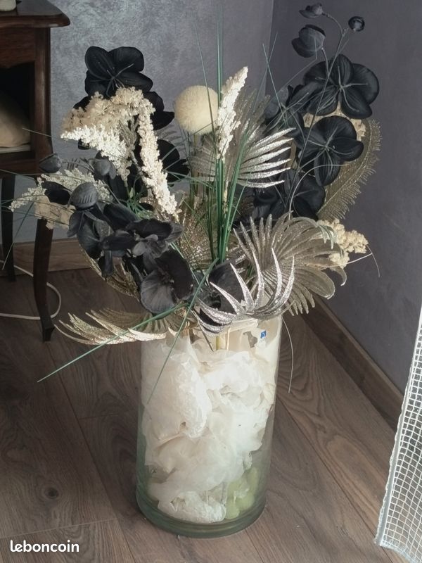 Vase avec fleurs deco (image 3)