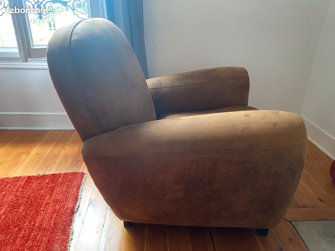 Fauteuil Club Marron (image 5)
