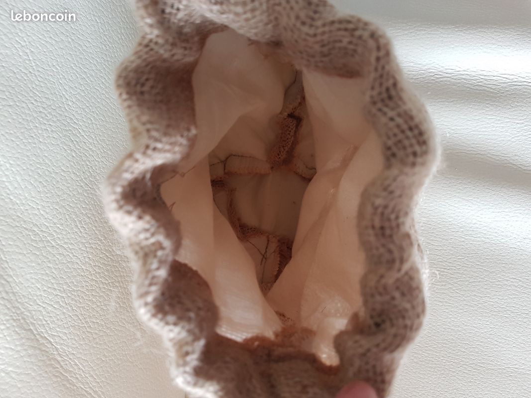 Sac de rangement ail oignons en toile de jute NEUF Arts de la table