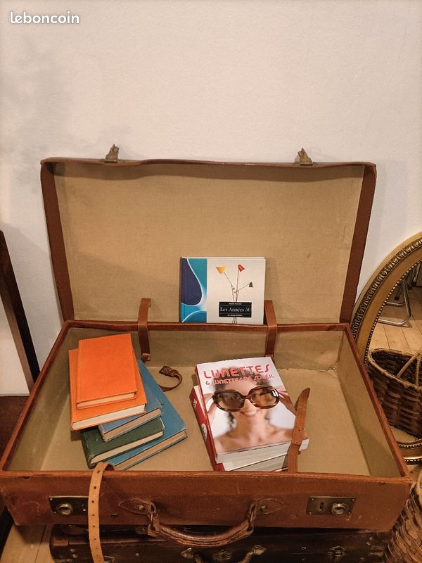 Valise vintage en cuir (image 4)