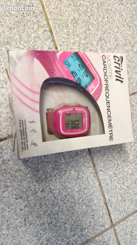 Notice Montre Crivit Cardiofréquencemètre Montre Cardiofréquence