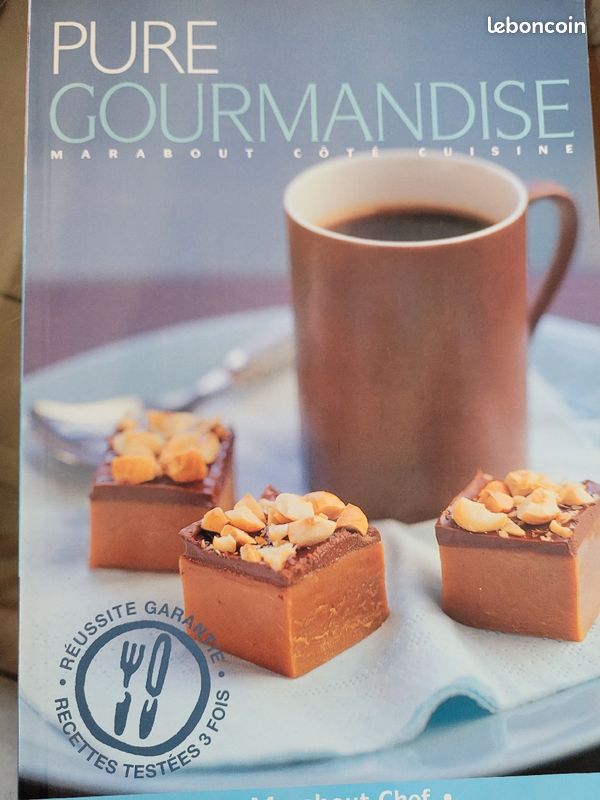 Livre de recettes Pure gourmandise Marabout (image 1)