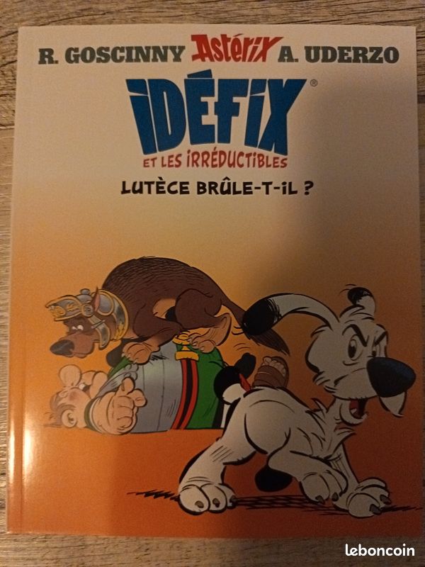 Idefix et les irréductibles Lutèce brûle-t-il (image 1)