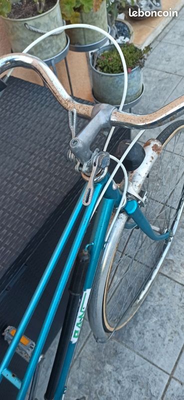 Vélo Vintage Femme Alizé - Cadre Noir - Très Bon état